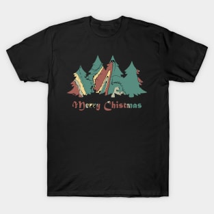 Patterns Christmas Trees T-Shirt